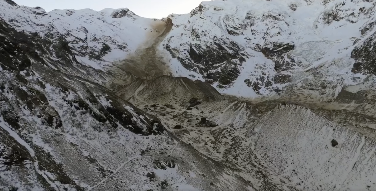 Frana Sul Monte Rosa Un Ordinanza Vieta L Avvicinamento O La Pratica